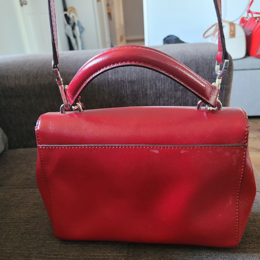 Michael Kors Red Women's Bag - Picture 12 of 16